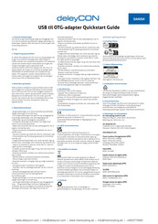 Deleycon MK738 Quick Start Manual
