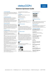Deleycon MK4751 Quick Start Manual