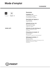 Indesit KN3E6 A/FR Operating Instructions Manual