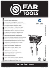 Far Tools EP 250 Original Manual Translation