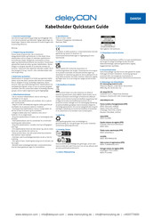 Deleycon MK5536 Quick Start Manual