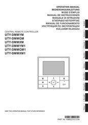 Fujitsu UTY-DMMGM1 Operation Manual