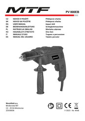 MTF PV 800EB User Manual