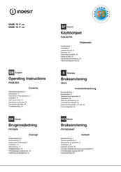 Indesit UIAA10FI Operating Instructions Manual