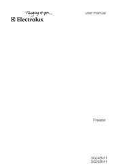 Electrolux SG293N11 User Manual
