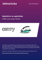 camry CR 5024 User Manual