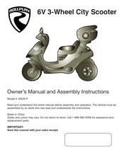 Rollplay W326-P Owner's Manual And Assembly Instructions