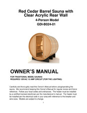 Golden Designs GDI-B024-01 Owner's Manual