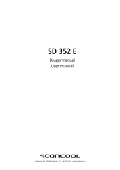 ScanCool SD 352 E User Manual