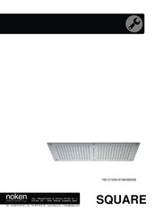 Porcelanosa SQUARE 100121026-N186490008 Installation Instructions Manual