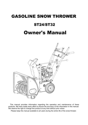 PowerLand ST32 Owner's Manual