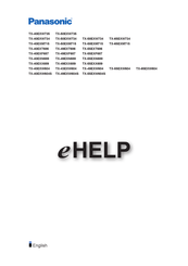 Panasonic TX-40EXT686 Ehelp