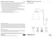 Original Btc Hector Medium Dome FW343N Instruction Manual