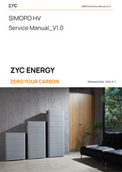 ZYC ENERGY SIMPO HV Service Manual