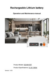 Sun Gold Power SGH48100T Operation And Maintenance Manual