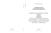 IWC Schaffhausen INGENIEUR CHRONOGRAPH 3808 Operating Instructions Manual