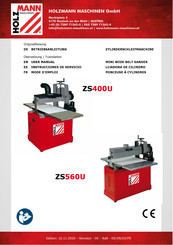 Holzmann Maschinen ZS400U User Manual