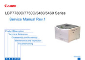 Canon LBP5460 Series Service Manual
