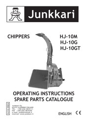 JUNKKARI HJ-10M Operating Instructions And Spare Parts Catalogue