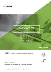 Bioneer ExiCycler V5 384 User Manual