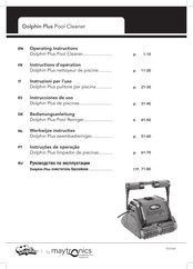 Maytronics Dolphin Plus Operating Instructions Manual