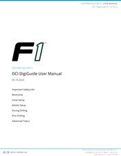 Digital Control DigiTrak Falcon F1 User Manual
