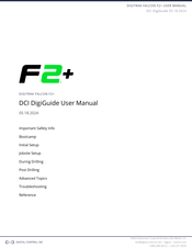 Digital Control DIGITRAK FALCON F2+ User Manual