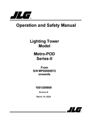 JLG Metro-POD II Operation And Safety Manual