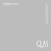 Glas Italia SHIMMER specchi SHS03 Assembling And Use Instruction