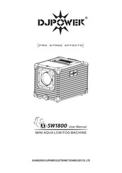 djpower X-SW1800 User Manual