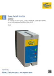 Igema SMLC2 Installation And Operating Instructions Manual
