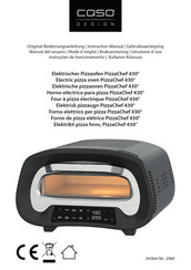 CASO DESIGN 2984 Instruction Manual