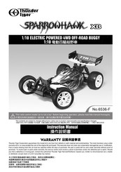 THUNDER TIGER SparrowHawk XB Instruction Manual