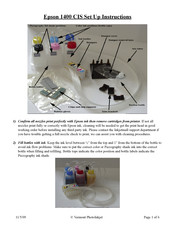 Epson 1400 User Manual