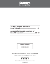 Danby DIRC300BSSC Owner's Manual