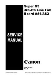 Canon PowerShot G3 Service Manual