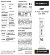 Milwaukee CD97 User Manual