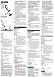 Tristar SZ-4115 User Manual
