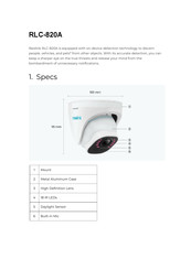 Reolink RLC-820A Quick Start Manual