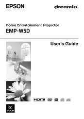Epson dreamio EMP-W5D User Manual