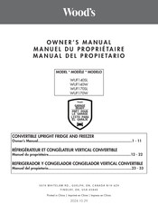 Wood’s WUF170W Owner's Manual