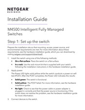 NETGEAR M4500 Series Installation Manual