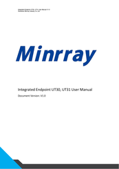 minrray UT30 User Manual