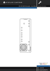 Stealkey Customs SK-UNI 360D Distroplate Assembly Instructions Manual