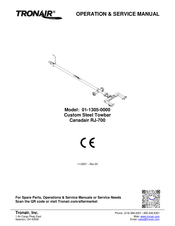 Tronair 01-1305-0000 Operation & Service Manual