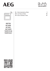 AEG BDP72B User Manual