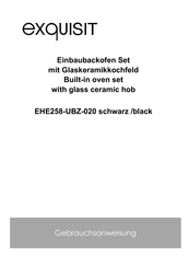 Exquisit EHE258-UBZ-020 Manual
