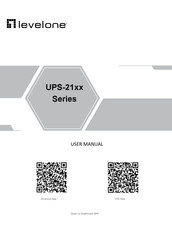 LevelOne UPS-2101 User Manual