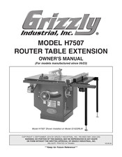 Grizzly H7507 Owner's Manual