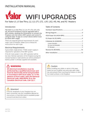 Valor LT2 Series Installation And Upgrades
